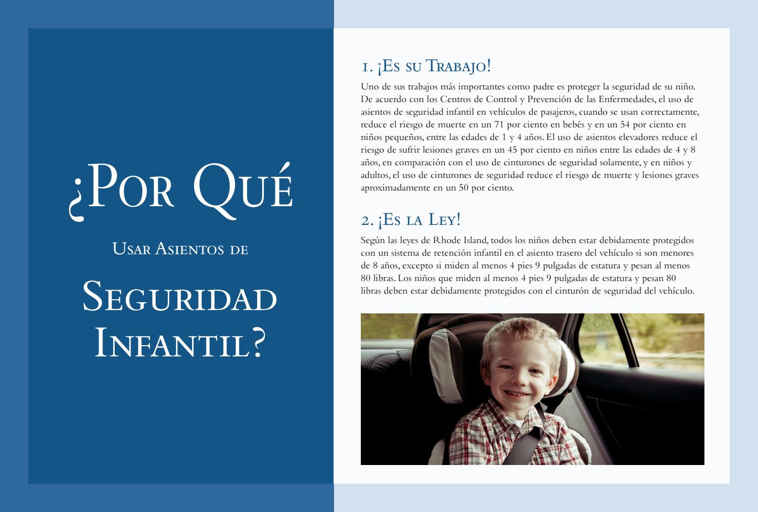 4Safety Car Seat Safety (spanish) by Lifespan Health System Issuu