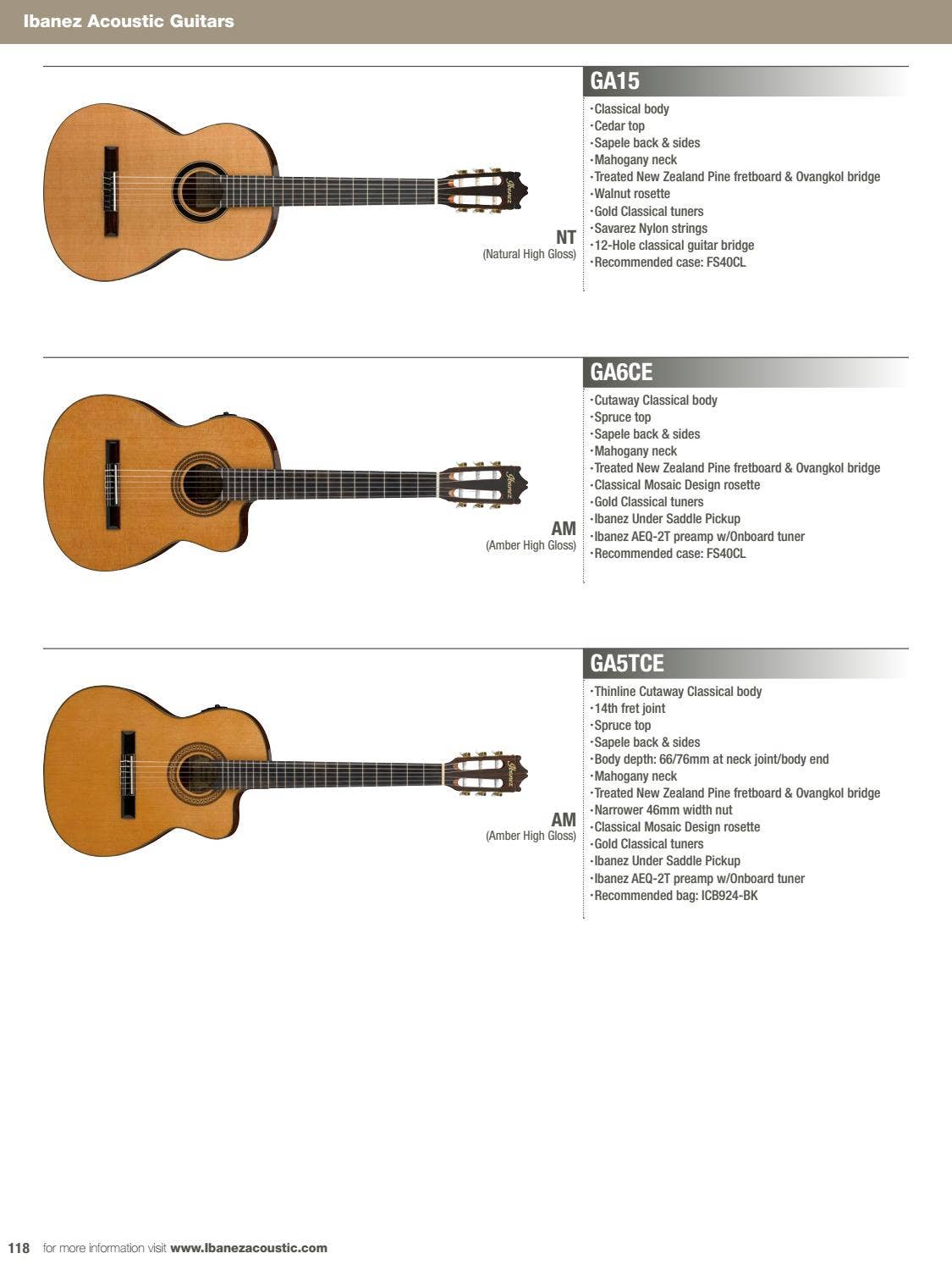 IBANEZ 2018 FULL LINE CATALOG by Ibanez Germany Issuu