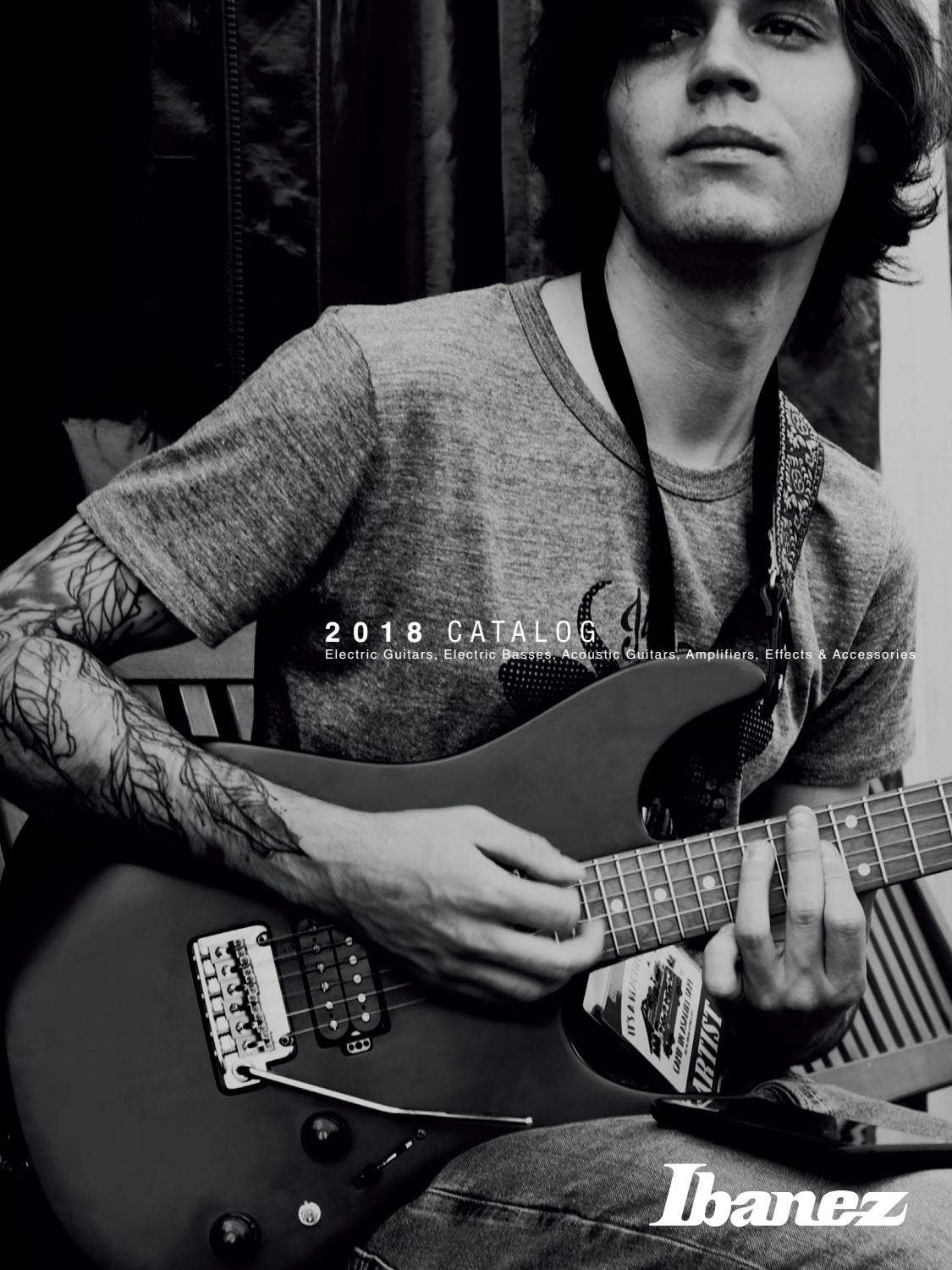 IBANEZ 2018 FULL LINE CATALOG by Ibanez Germany Issuu
