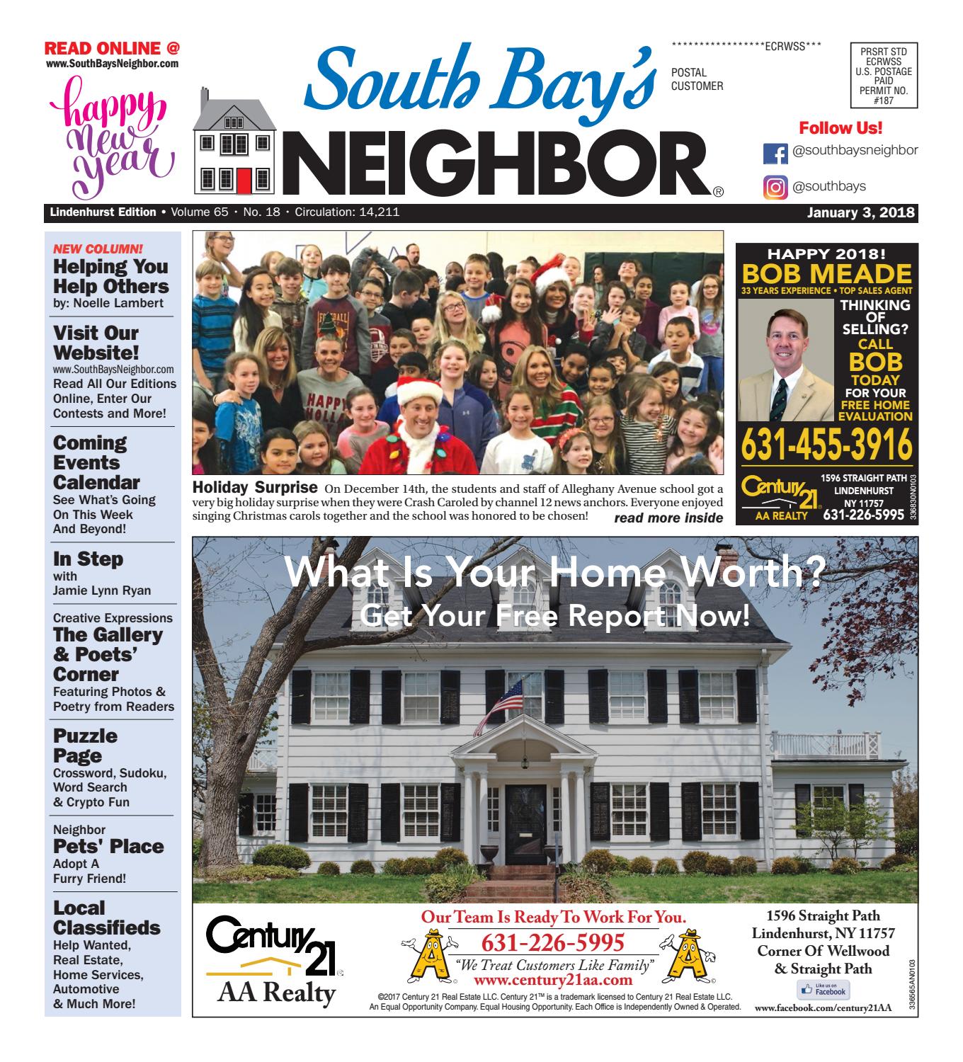 January 3rd, 2018 Lindenhurst by Long Island Media Group Issuu