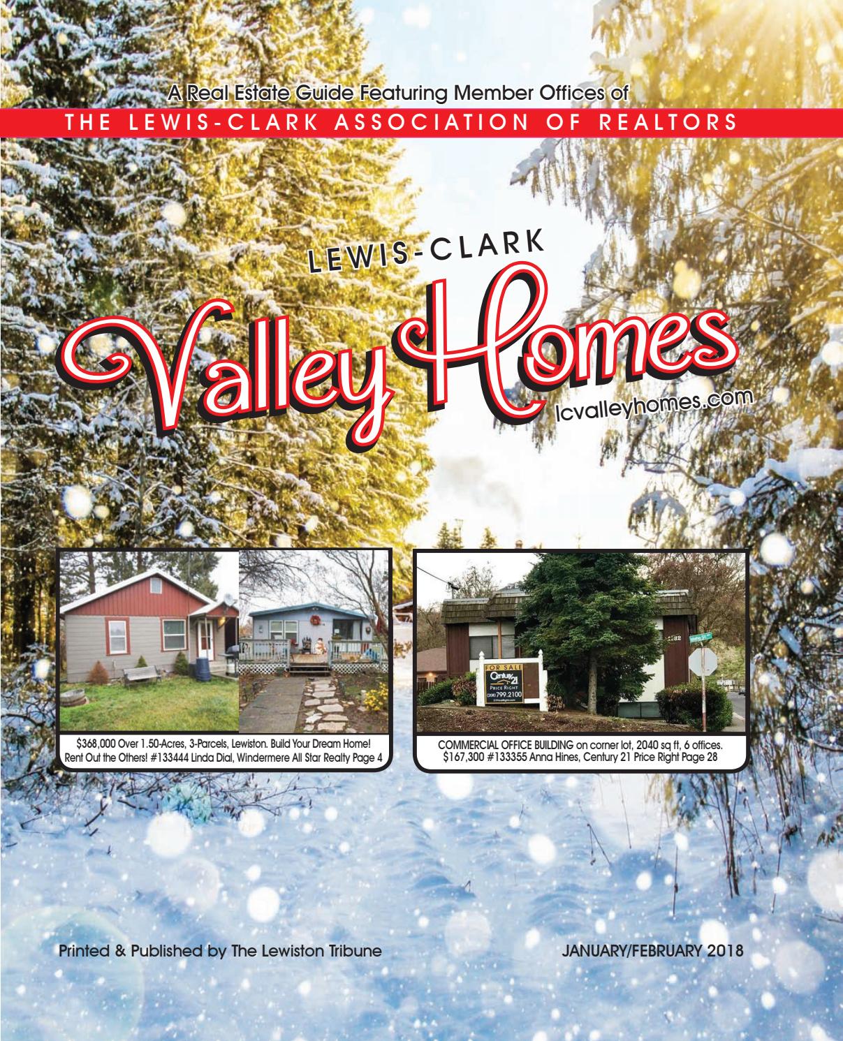 LewisClark Valley Homes, January/February 2018 by Lewiston Tribune Issuu