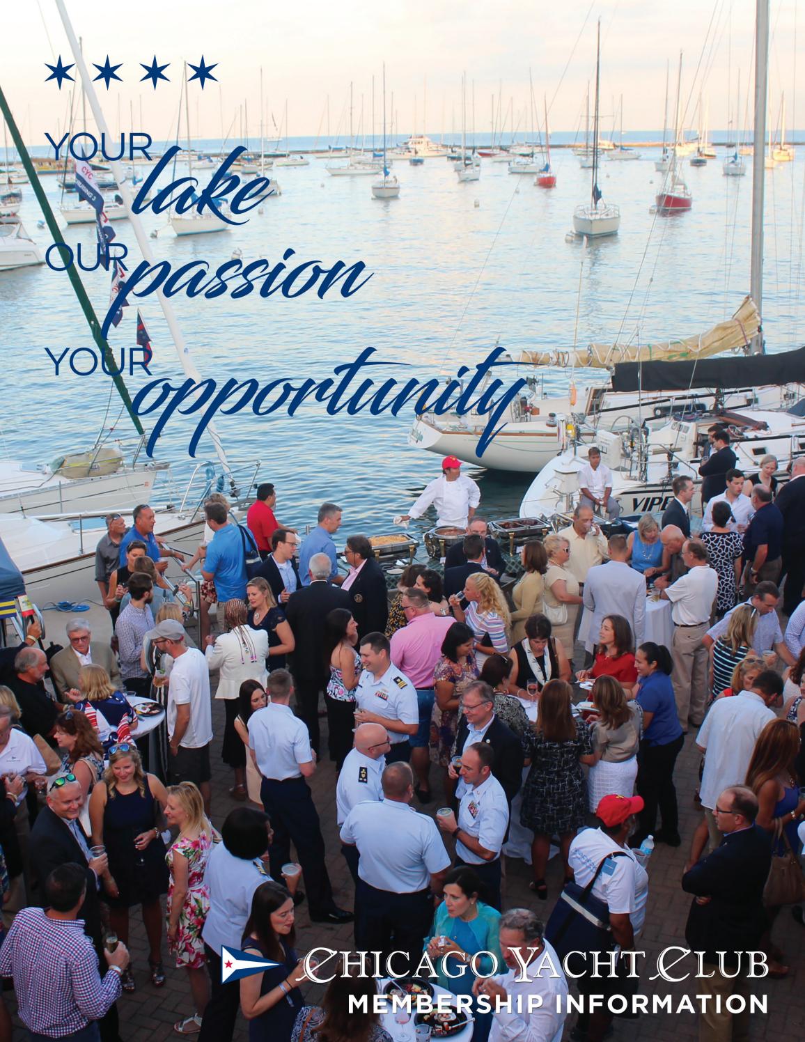 2018 Membership Catalog_NP by Chicago Yacht Club Issuu
