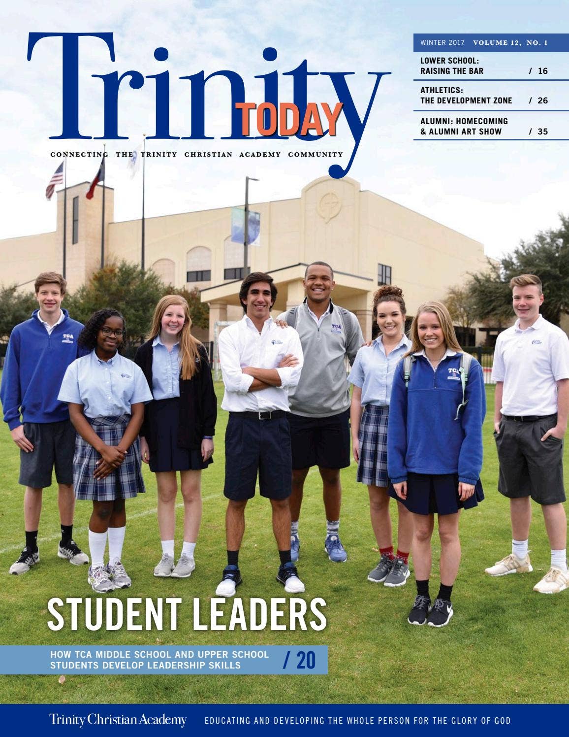 Trinity Today – Winter 2017 by Trinity Christian Academy - Addison - Issuu