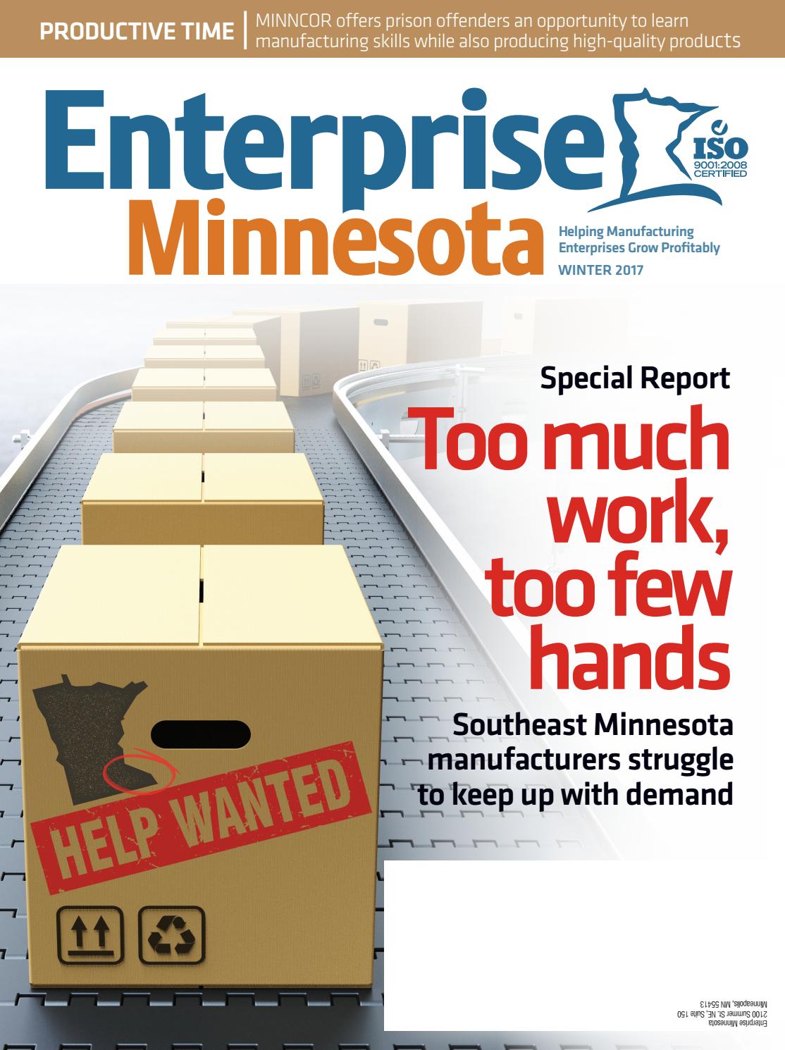 Enterprise Minnesota Magazine Winter 2017 by Enterprise Minnesota Issuu