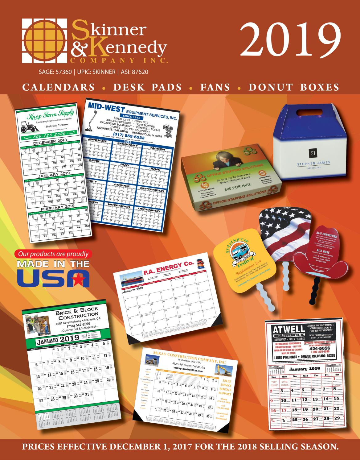 Skinner & Kennedy 2019 Catalog by PromoSoft Inc. Issuu