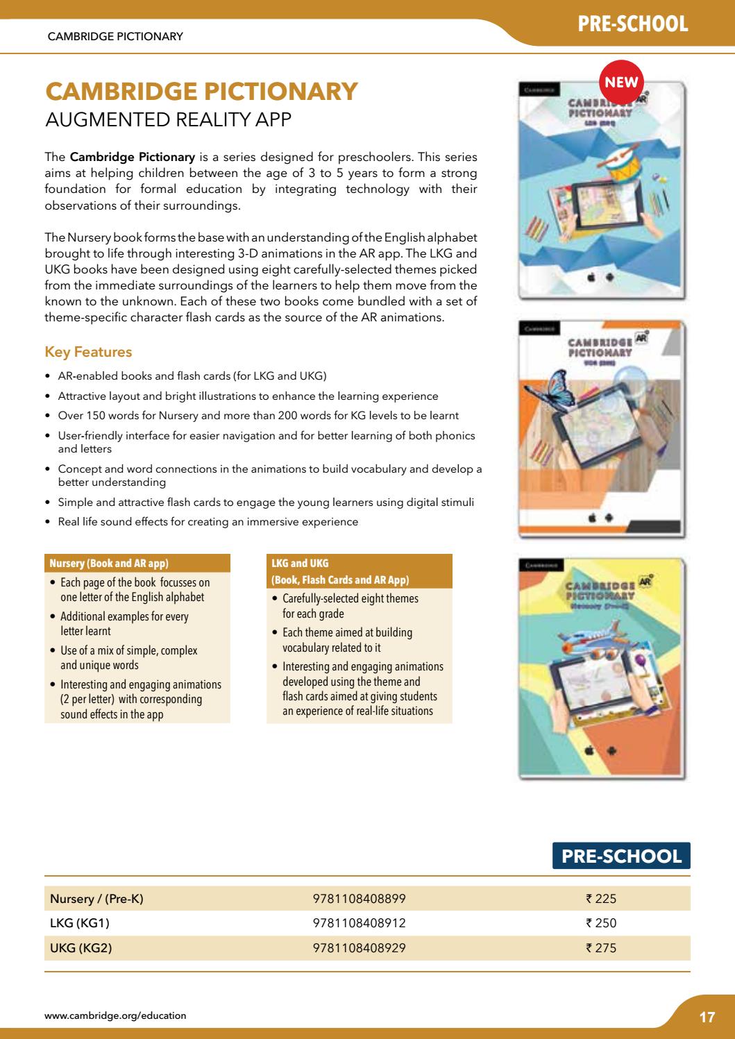 School catalogue 2018 by Cambridge International Education Issuu