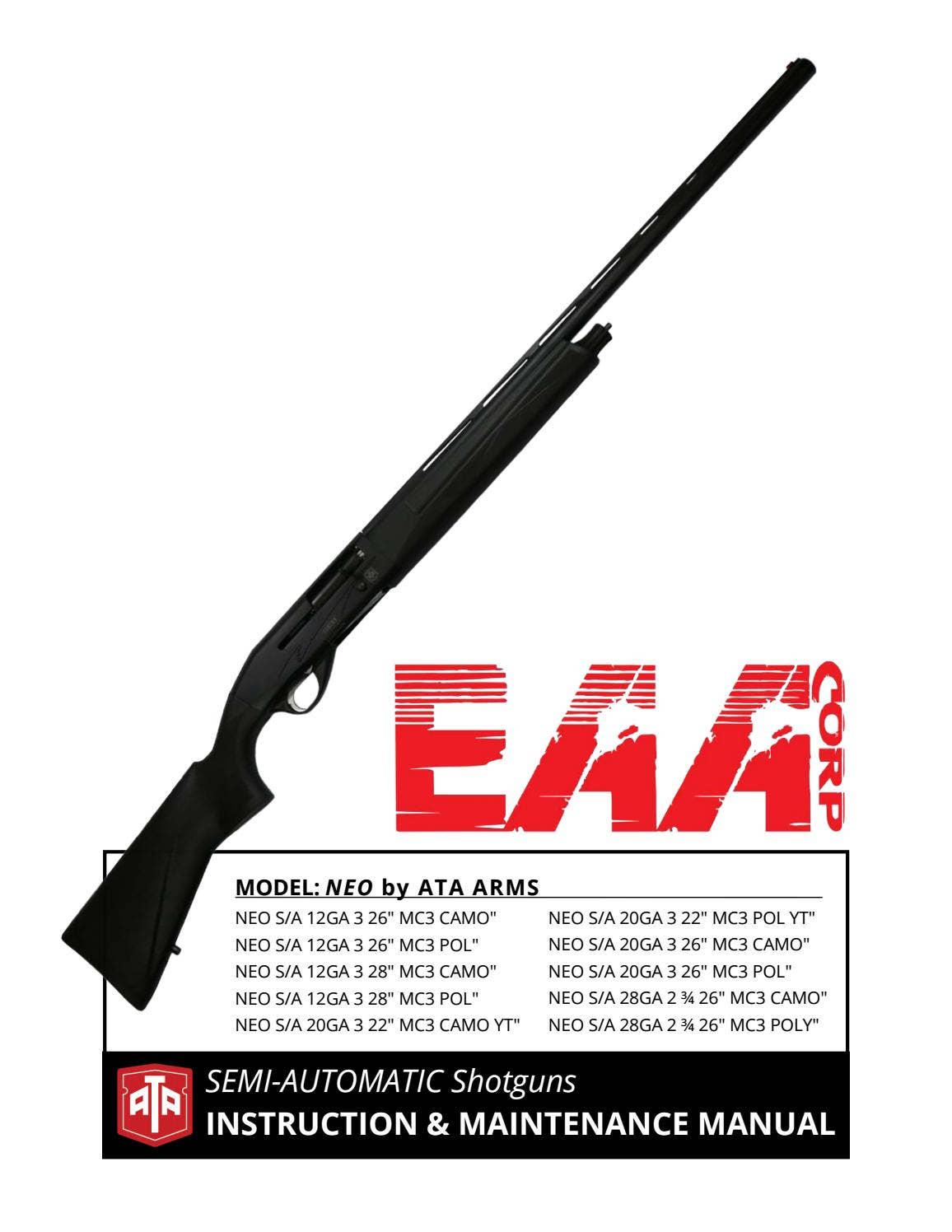 ATA Arms Neo Shotgun by EAA Corp - Issuu