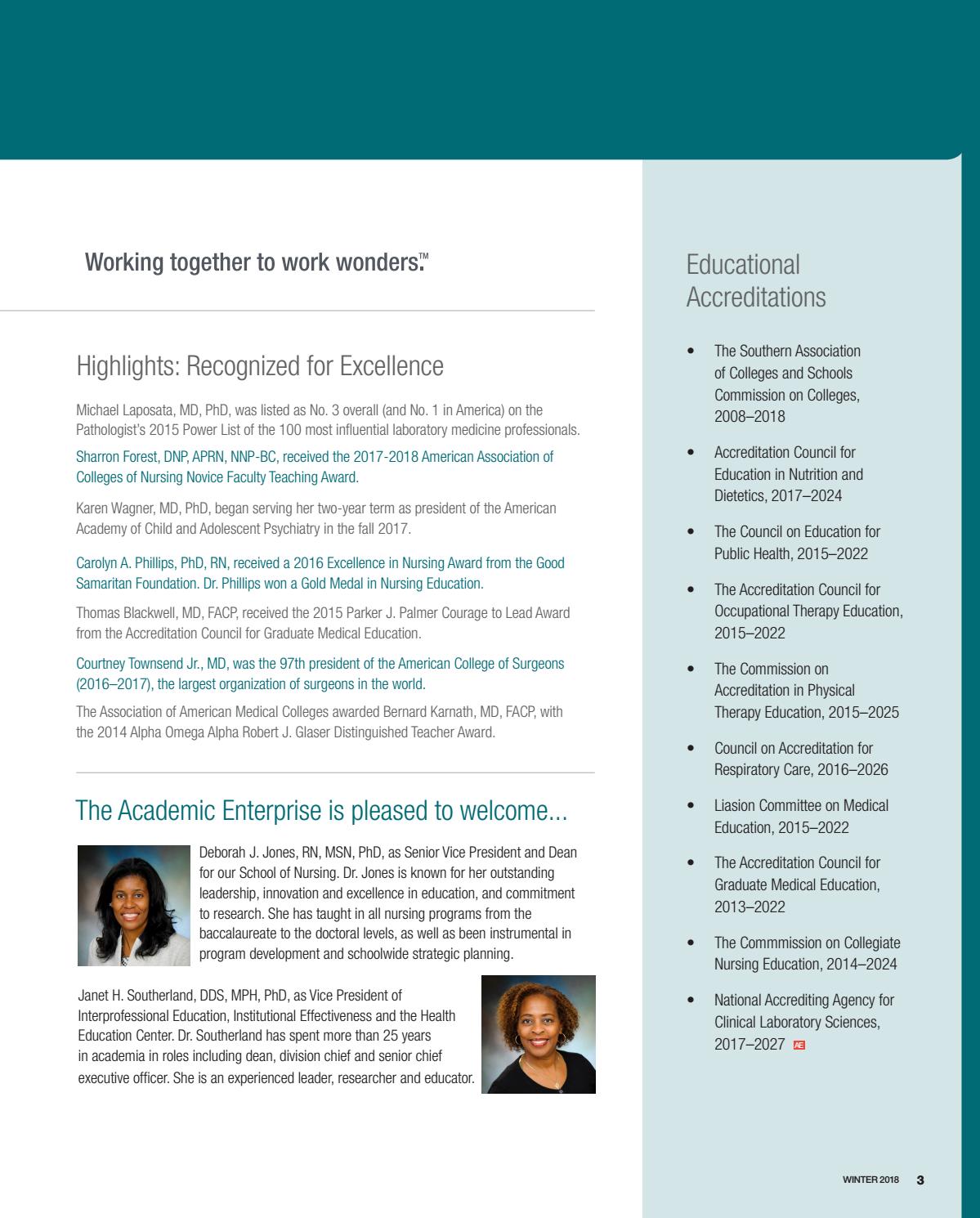 Ae Issue 5 Winter 18 By Utmb Health Issuu