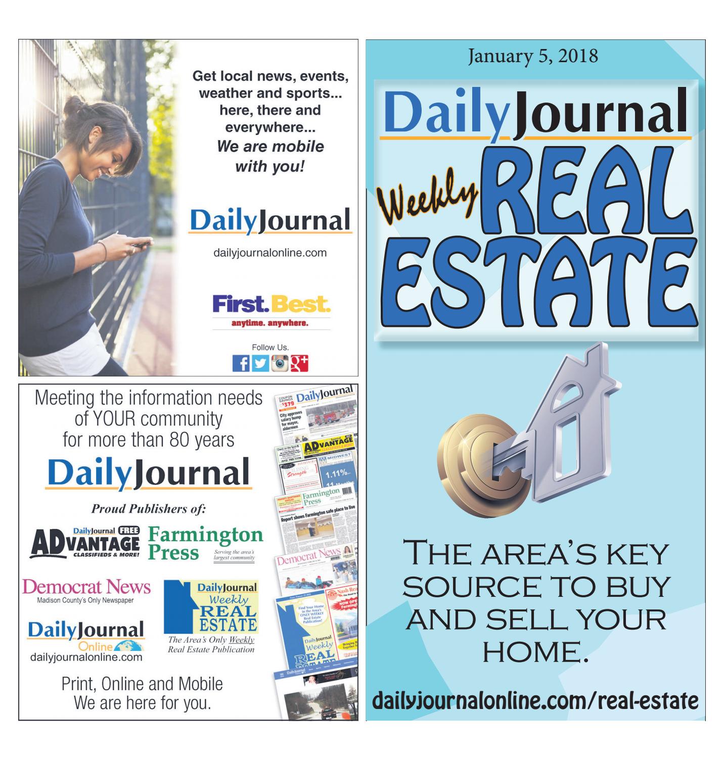 WeeklyRealEstateJanuary_5_2018 by Daily Journal Online Issuu