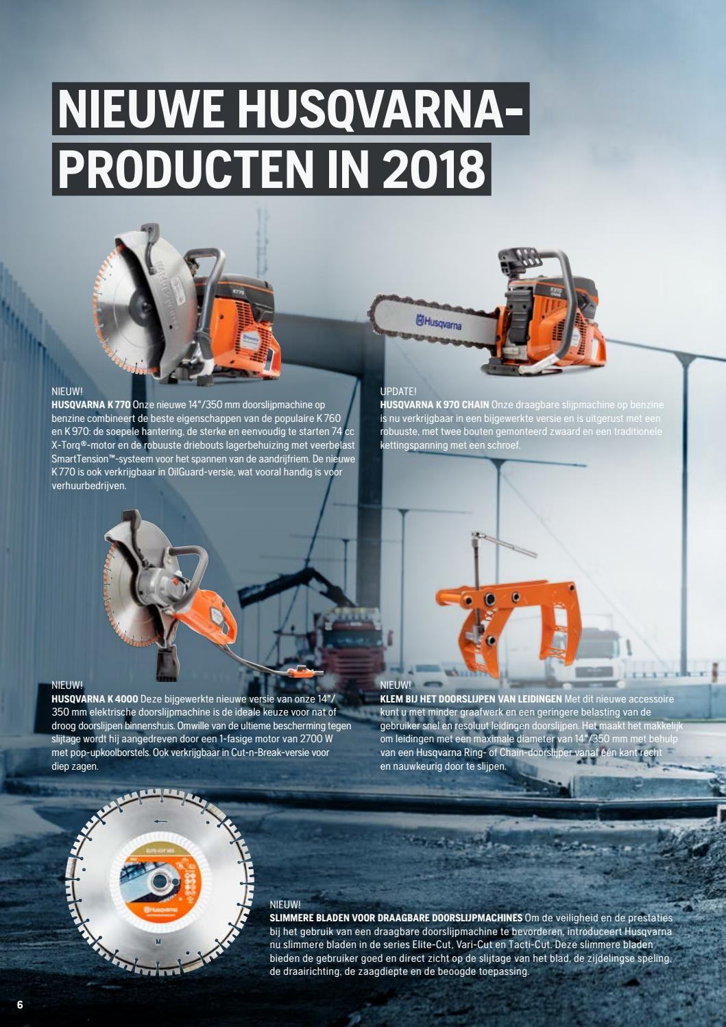 (BENL) 2018 Product Catalogue Husqvarna Construction Products by