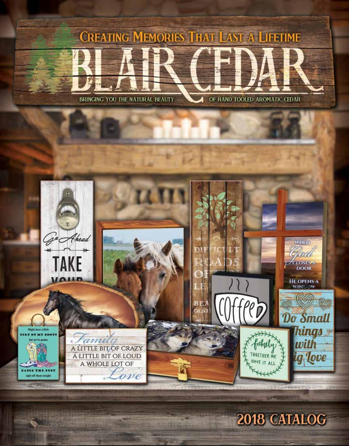 Blair Cedar 2018 Catalog by Traditions Unlimited Issuu