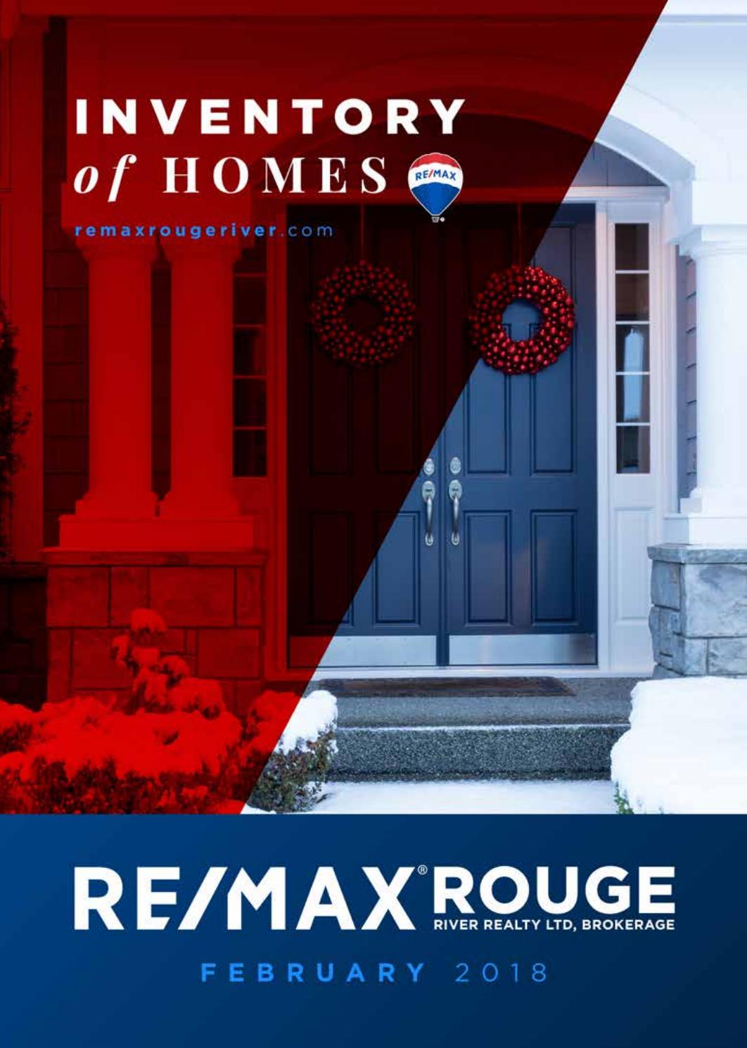 RE/MAX Rouge River 'Inventory of Homes' - February 2018 by THN Media ...