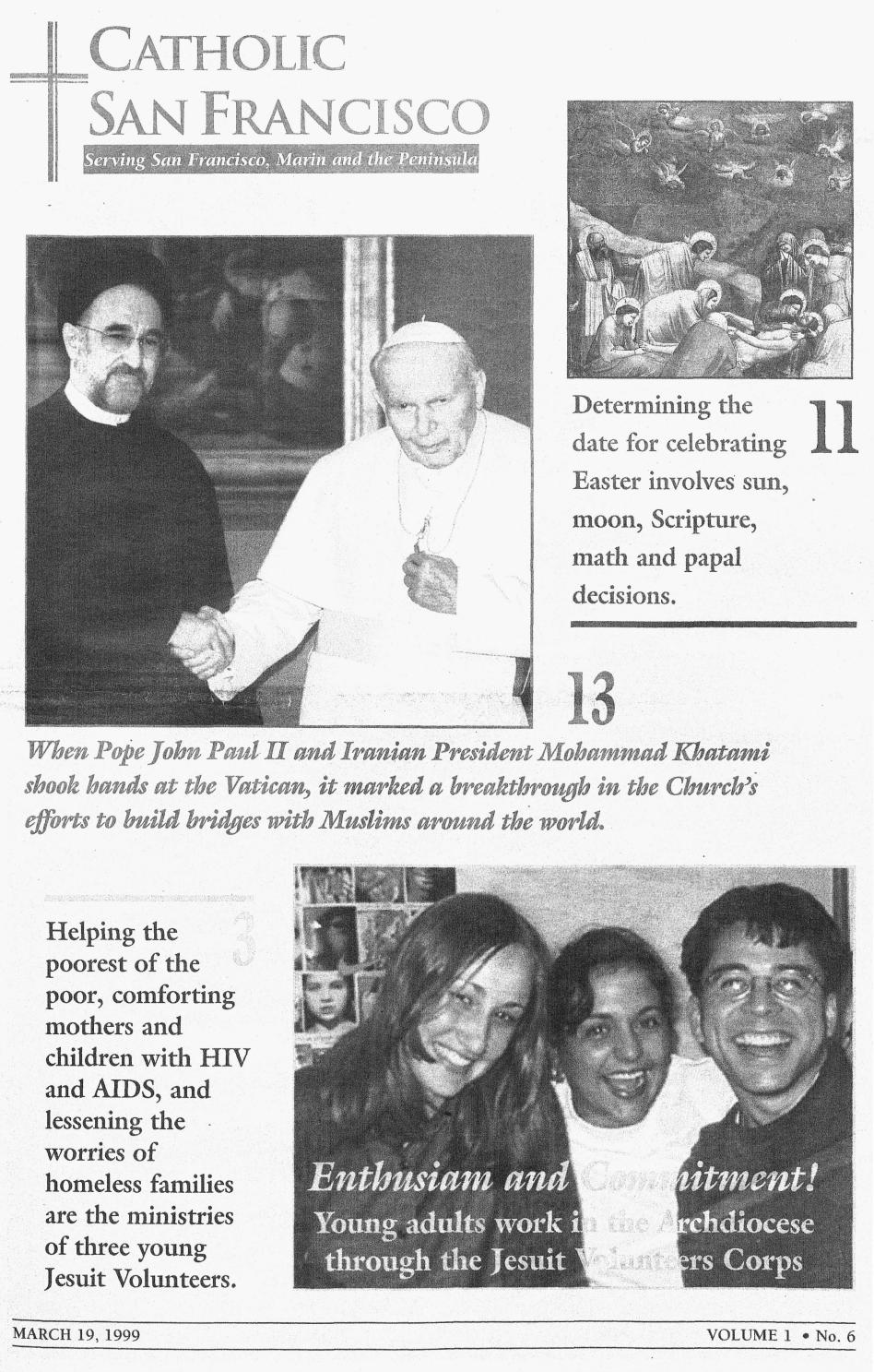 March 19, 1999 by Catholic San Francisco - Issuu
