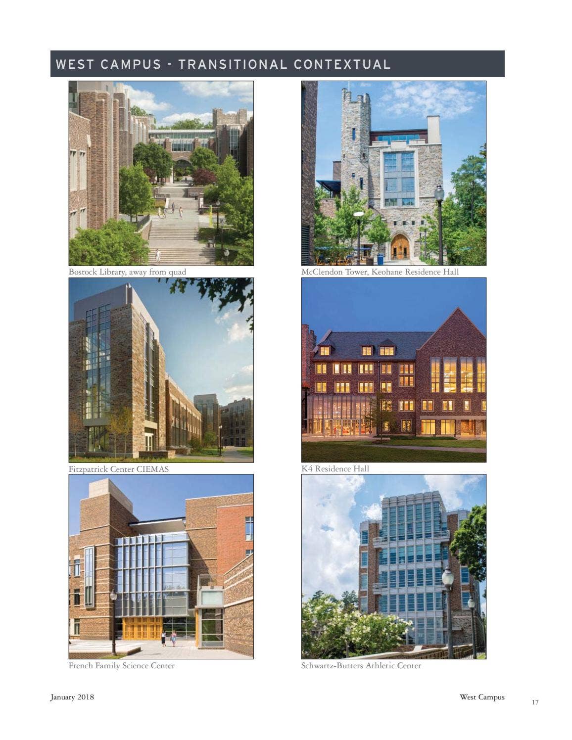 Duke Architectural Design Guidelines by Working Duke - Issuu