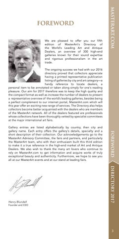 Masterart 家具目录 · 2017 MasterArt Directory 第 4 页