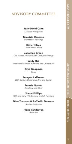 Masterart 家具目录 · 2017 MasterArt Directory 第 6 页
