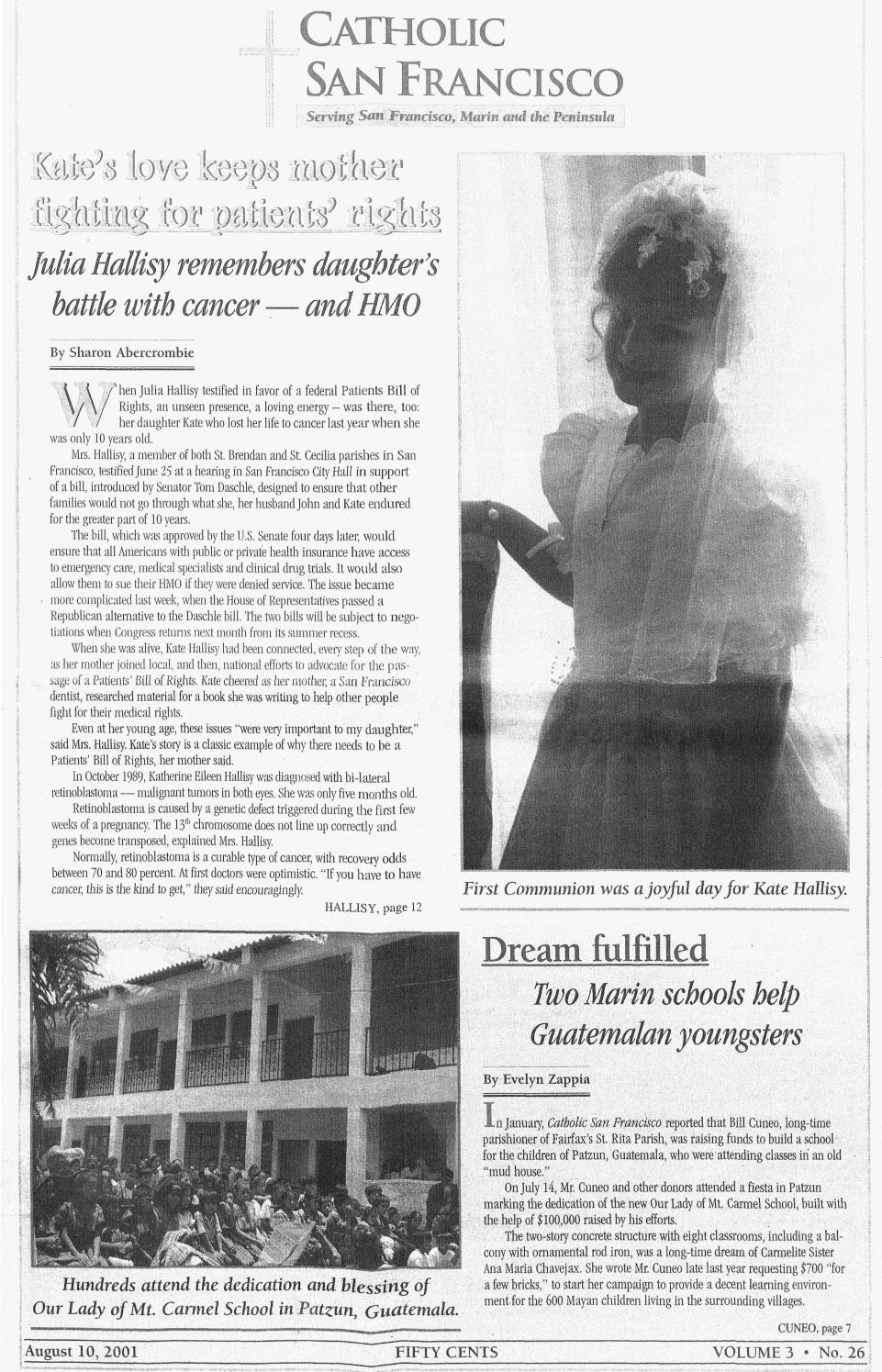 August 10 2001 By Catholic San Francisco Issuu