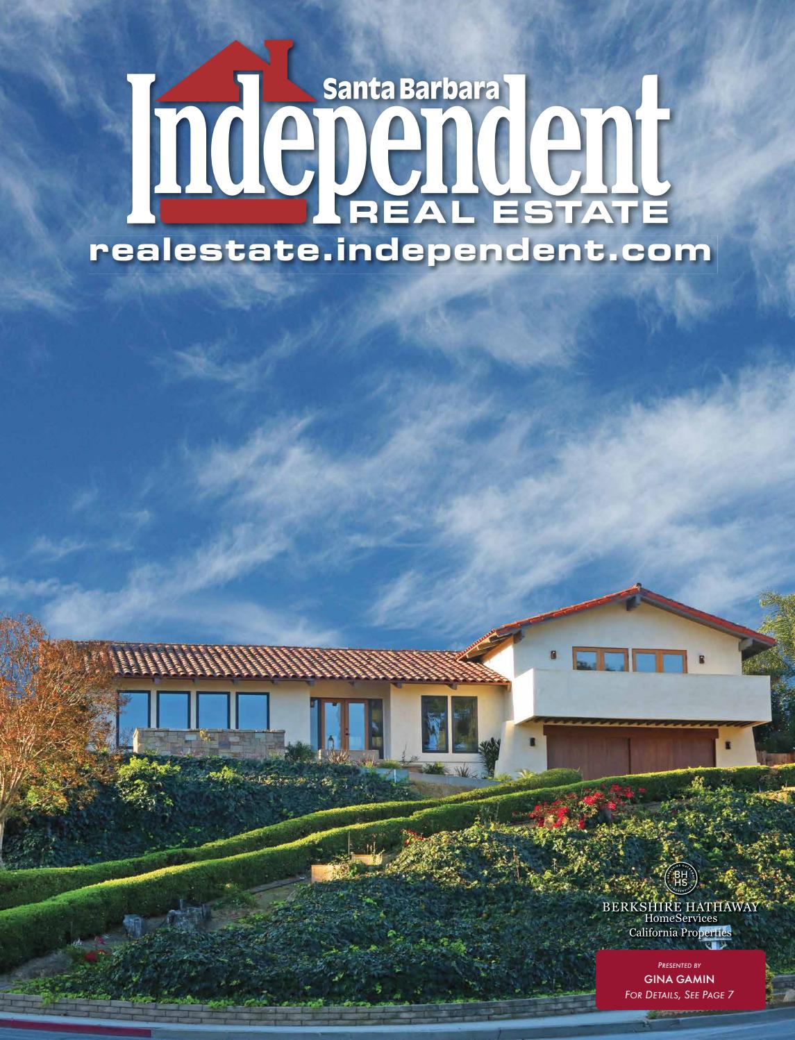 Santa Barbara Independent Real Estate 01 11 18 By Sb Independent Issuu