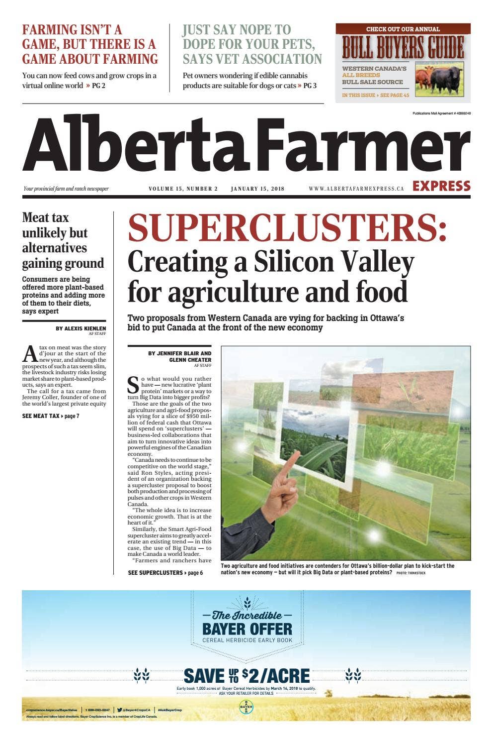 Alberta farmer express by Farm Business Communications - Issuu