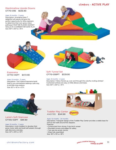 Children's Factory 2018 全集 Line 家具目录 第 11 页