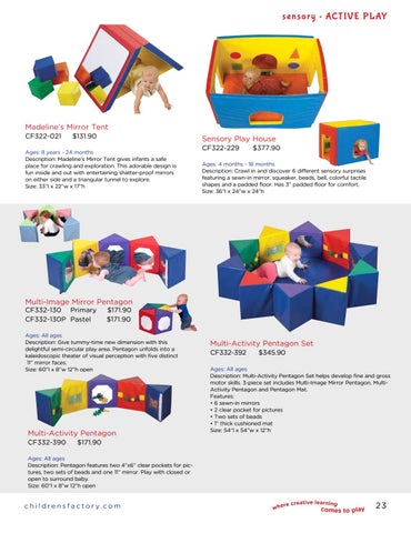 Children's Factory 2018 全集 Line 家具目录 第 23 页