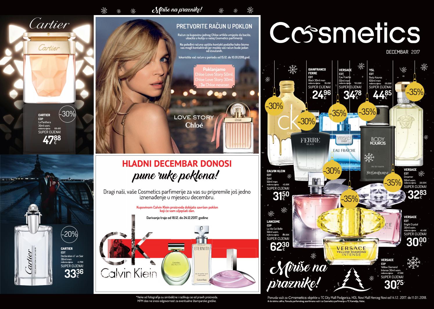 Cosmetics City Mall katalog, decembar 2017 by Cosmetics - Issuu