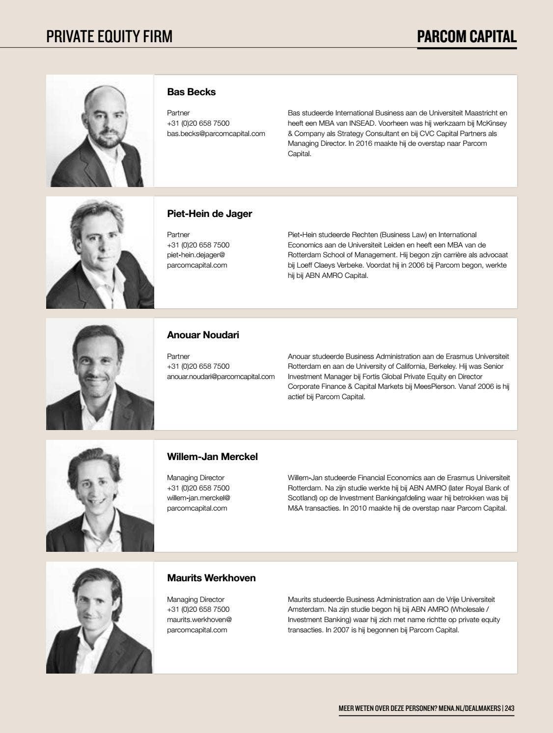 M&A Top 1000 dealmakers 2018 by Sijthoff Media - Cluster Finance & M&A -  Issuu