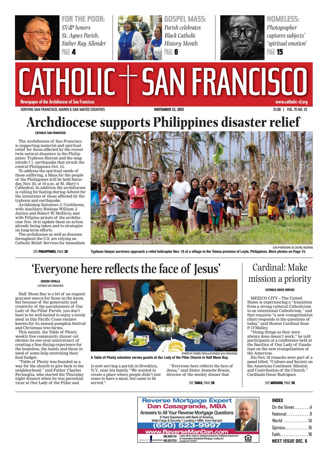 November 22 2013 By Catholic San Francisco Issuu