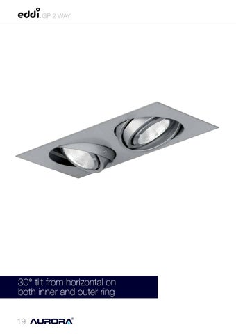Aurora Lighting 灯饰目录 · Aurora eddi 第 20 页