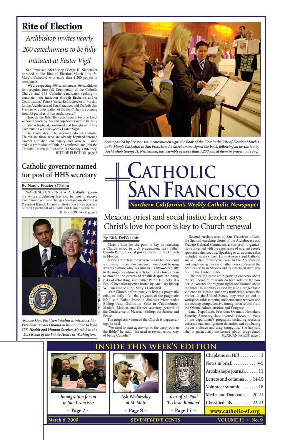march 6 2009 by catholic san francisco issuu humane services modern resume