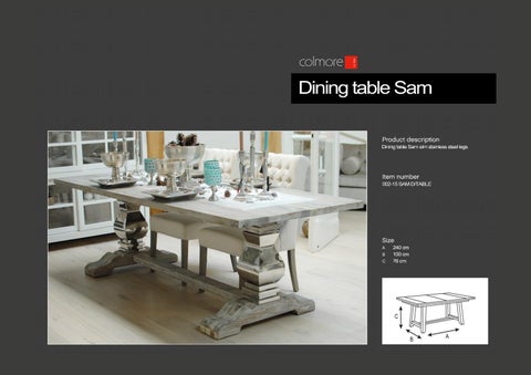 Franck Wilzius 家具目录 · Tables 第 2 页