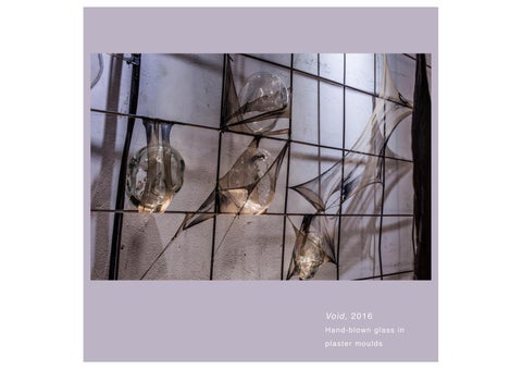 Caitlin Greenberg Harrup Caitlin Greenberg Masters Exhibition 'Shadow 灯饰 ', 2017 目录 第 11 页