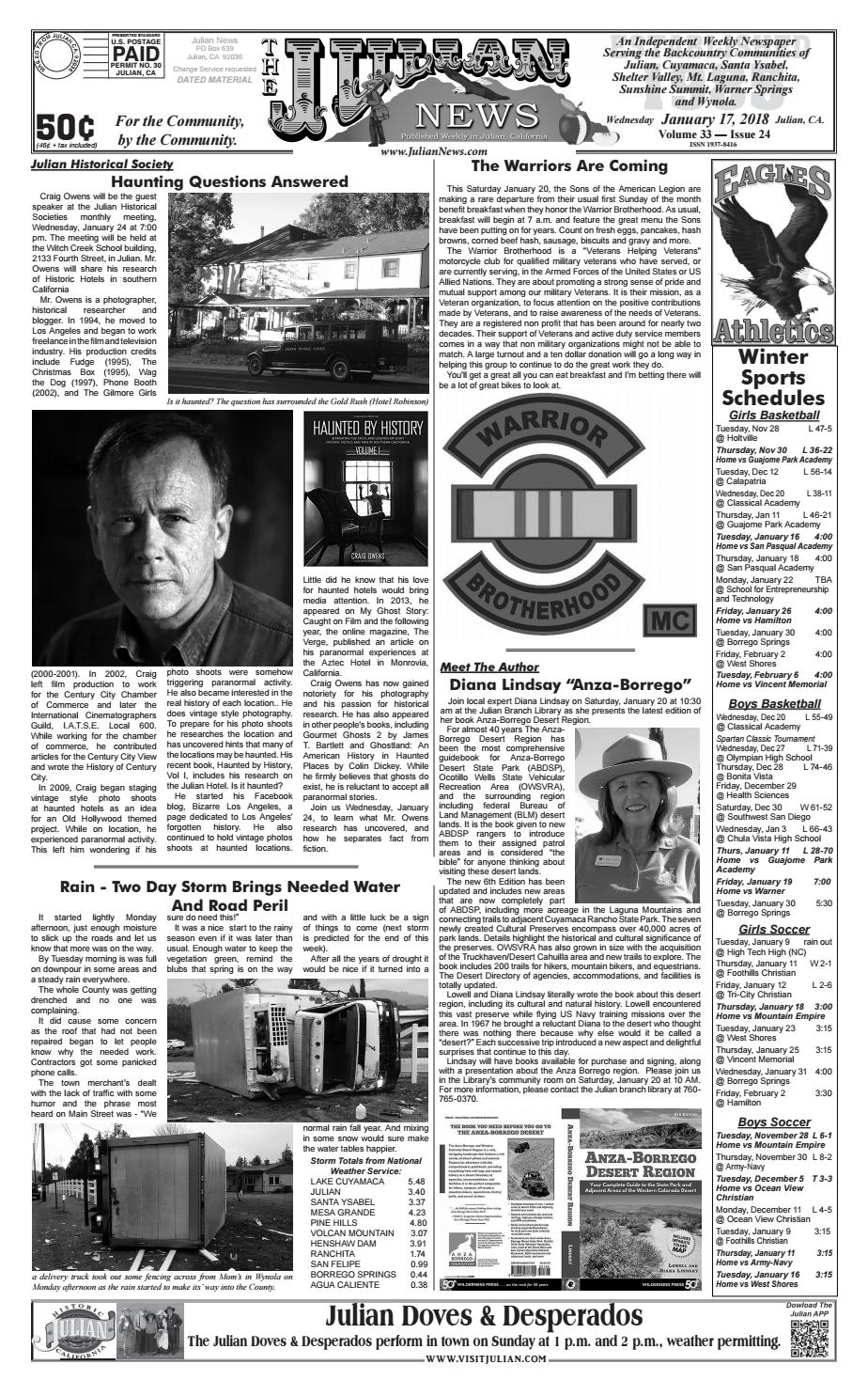 Juliannews 33 24 by Julian News Issuu