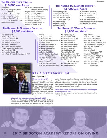 Bridgton Academy Today Winter 17 18 By Bridgton Academy Issuu