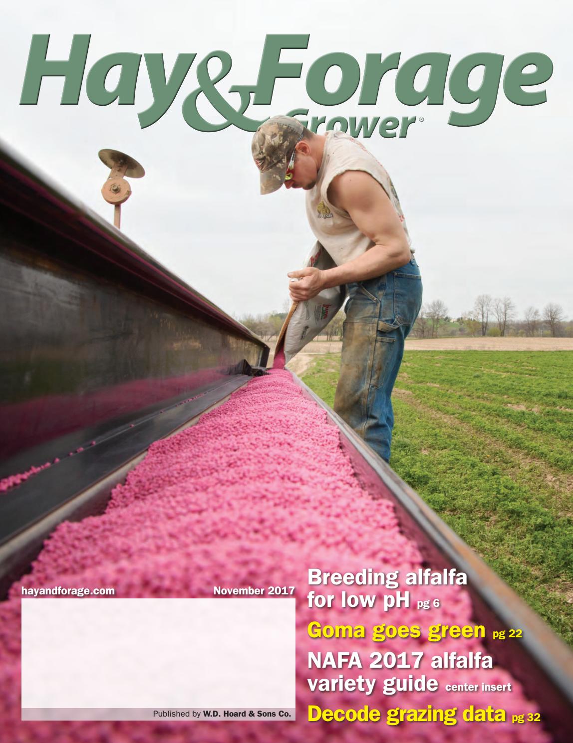 Hay & Forage Grower November 2017 by Hay & Forage Grower - Issuu