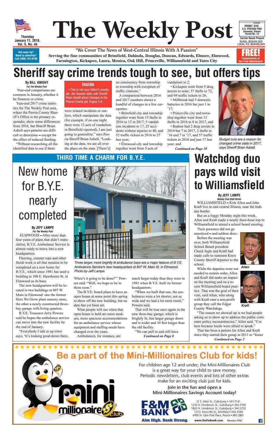 The Weekly Post 01/11/18 by The Weekly Post - Issuu