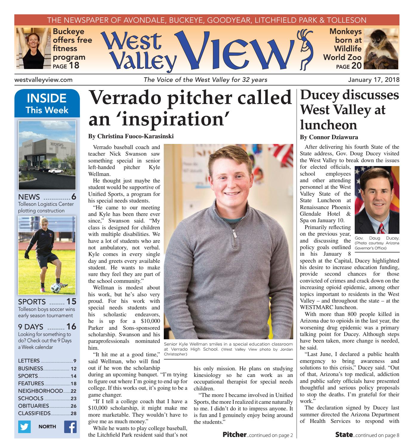 West Valley View North January 17 2018 By Times Media Group Issuu