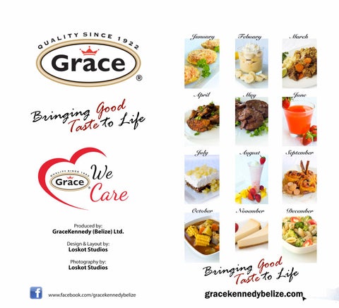 Grace Creative Cooking Calendar 2018 第 16 页