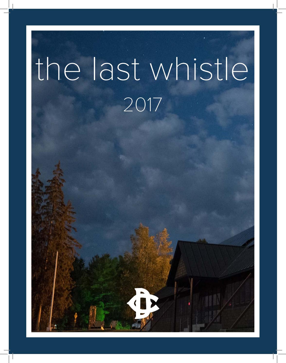 2017 Camp Dudley Last Whistle By Camp Dudley Issuu