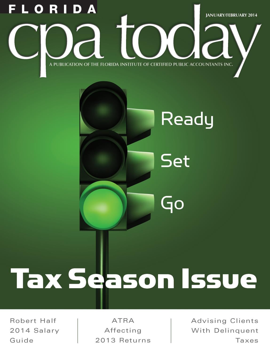 January/February 2014 - Florida CPA Today | Volume 30, Number 1 by Florida  Institute of CPAs - Issuu