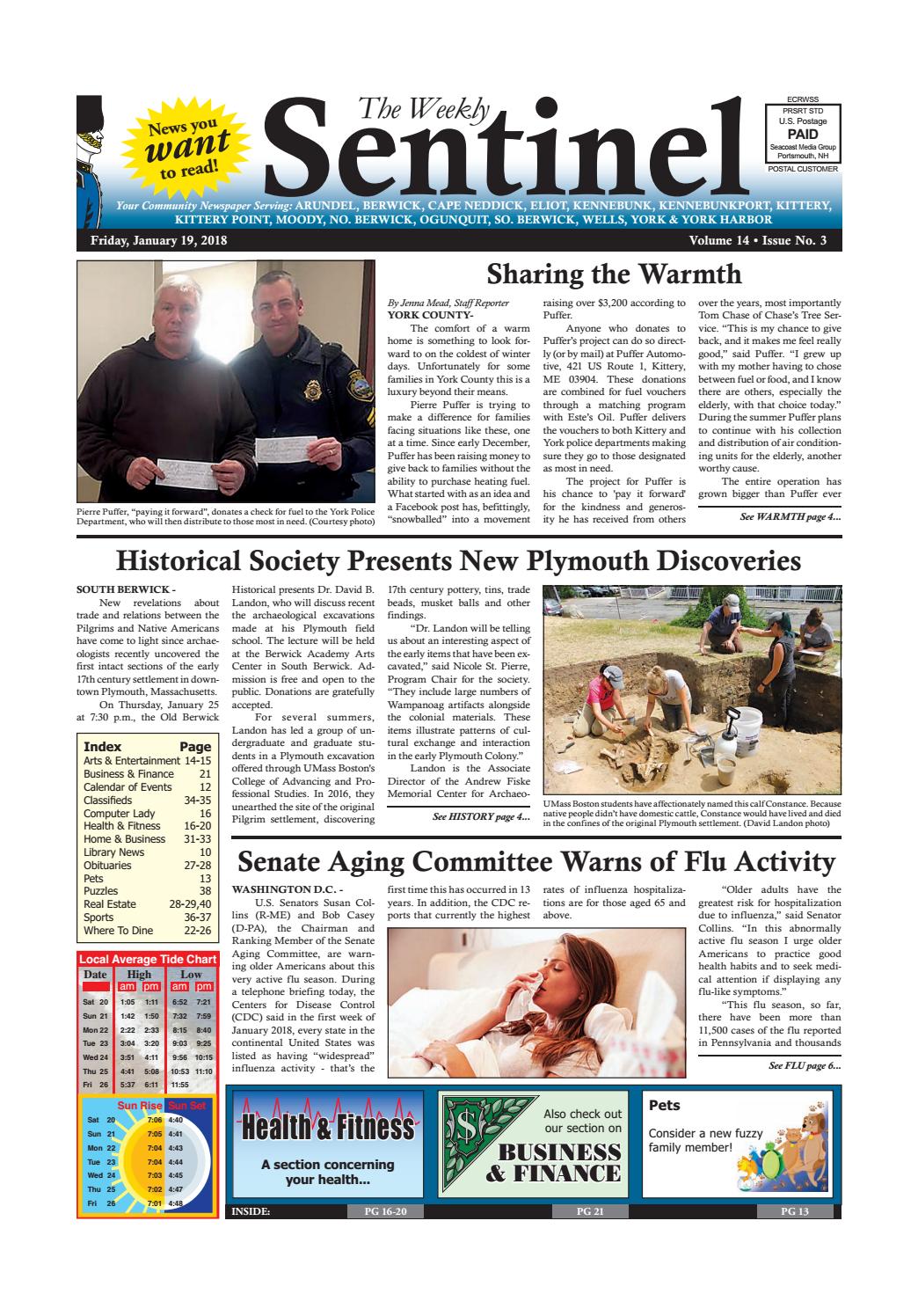 ws jan 19 2018 by weekly sentinel issuu iga presque isle maine flyer