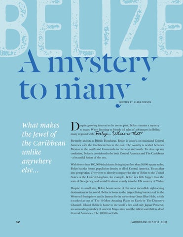 Caribbean Culture and Lifestyle - 期 1 - 2018 第 12 页