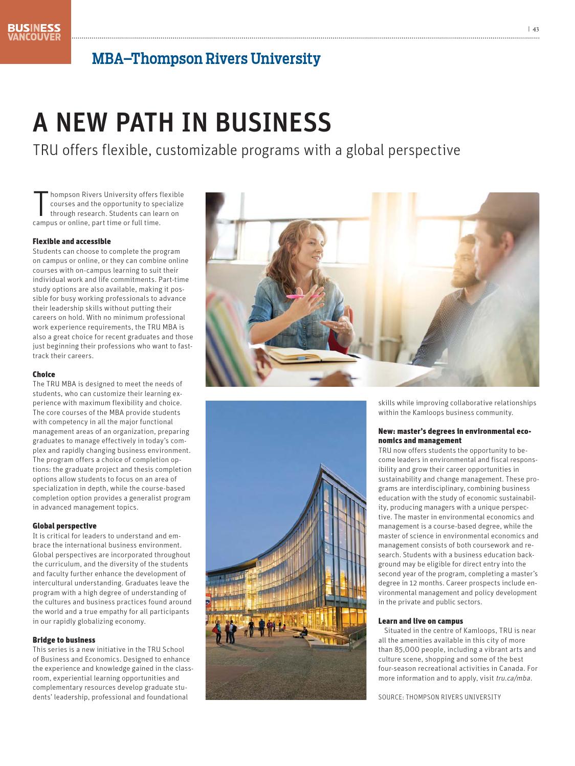 Tru Online Courses >> Right Course 2018 By Business In Vancouver Media Group Issuu Tru Online Courses >> Right Course 2018 By Business In Vancouver Media Group Issuu