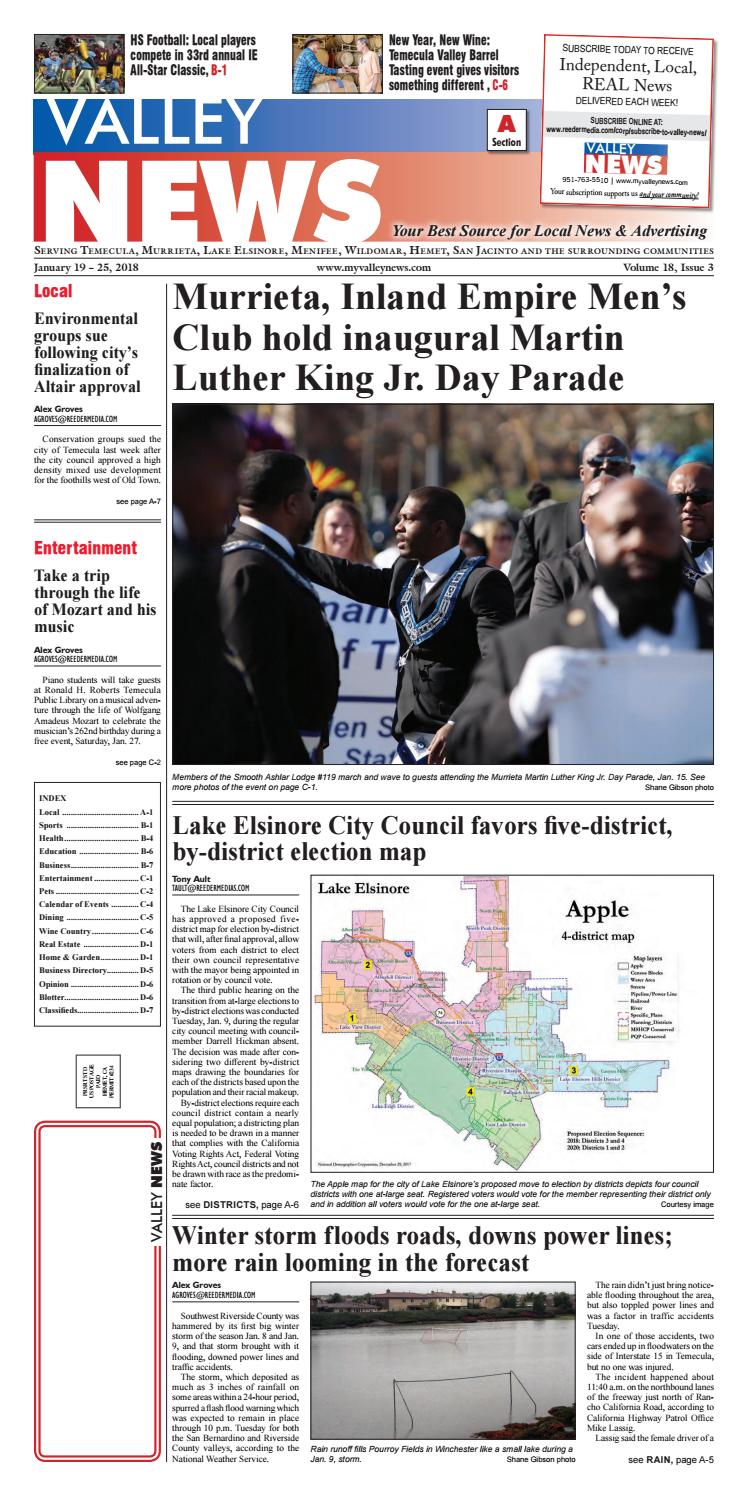 Temecula Valley News By Village News Inc Issuu