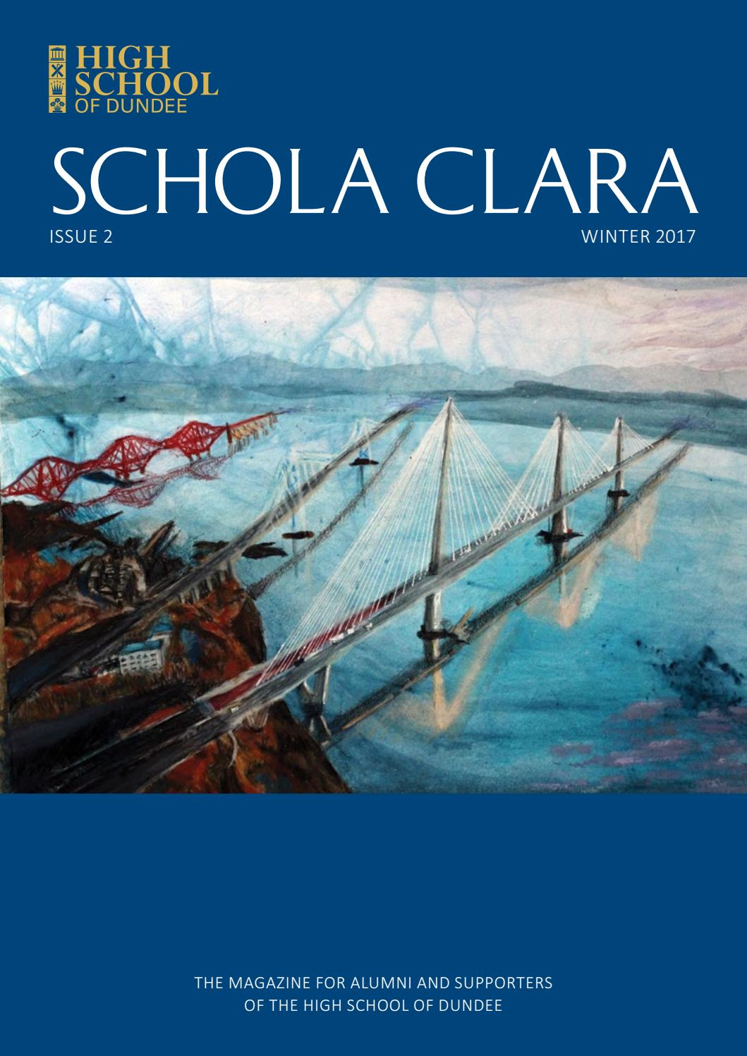 High School Of Dundee Schola Clara Issue 02 By Highschoolofdundee