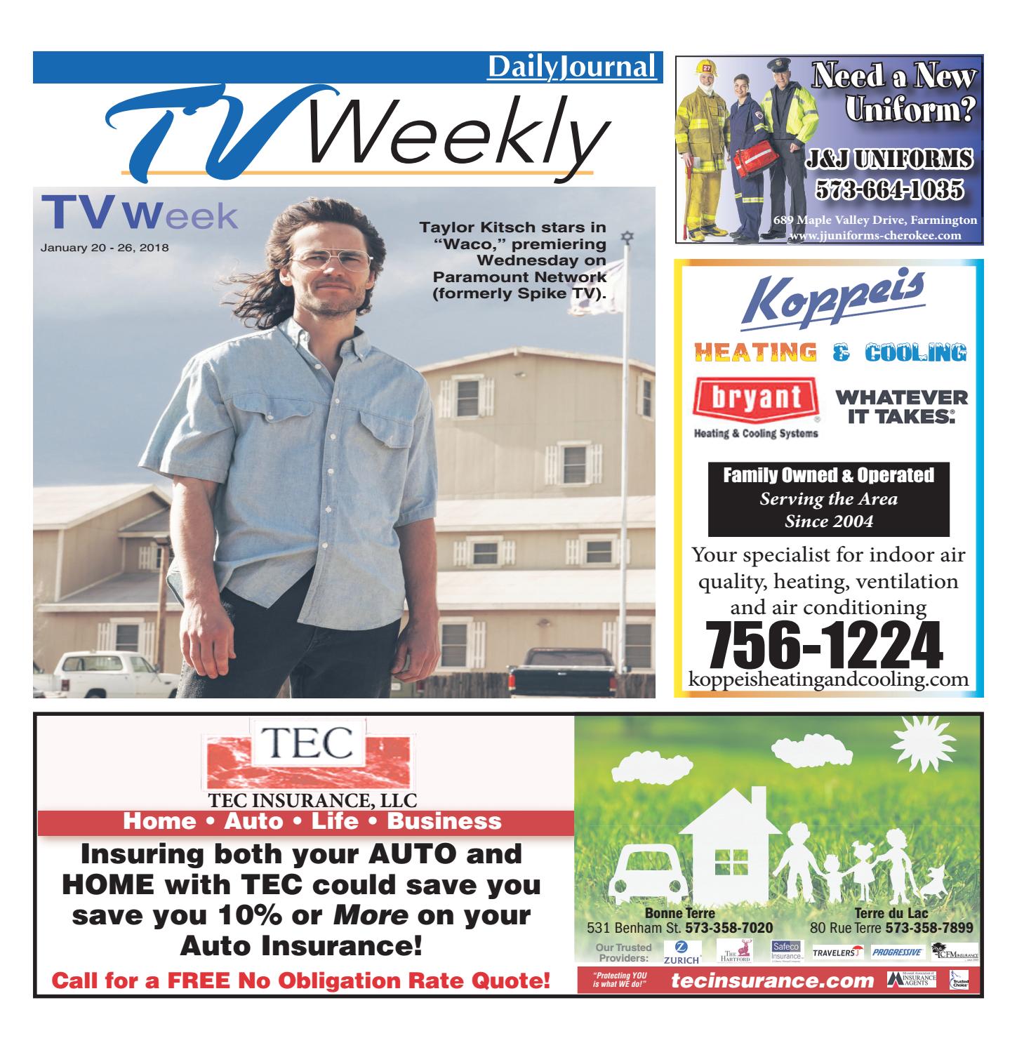 TVWeeklyJanuary_2026_2018 by Daily Journal Online Issuu