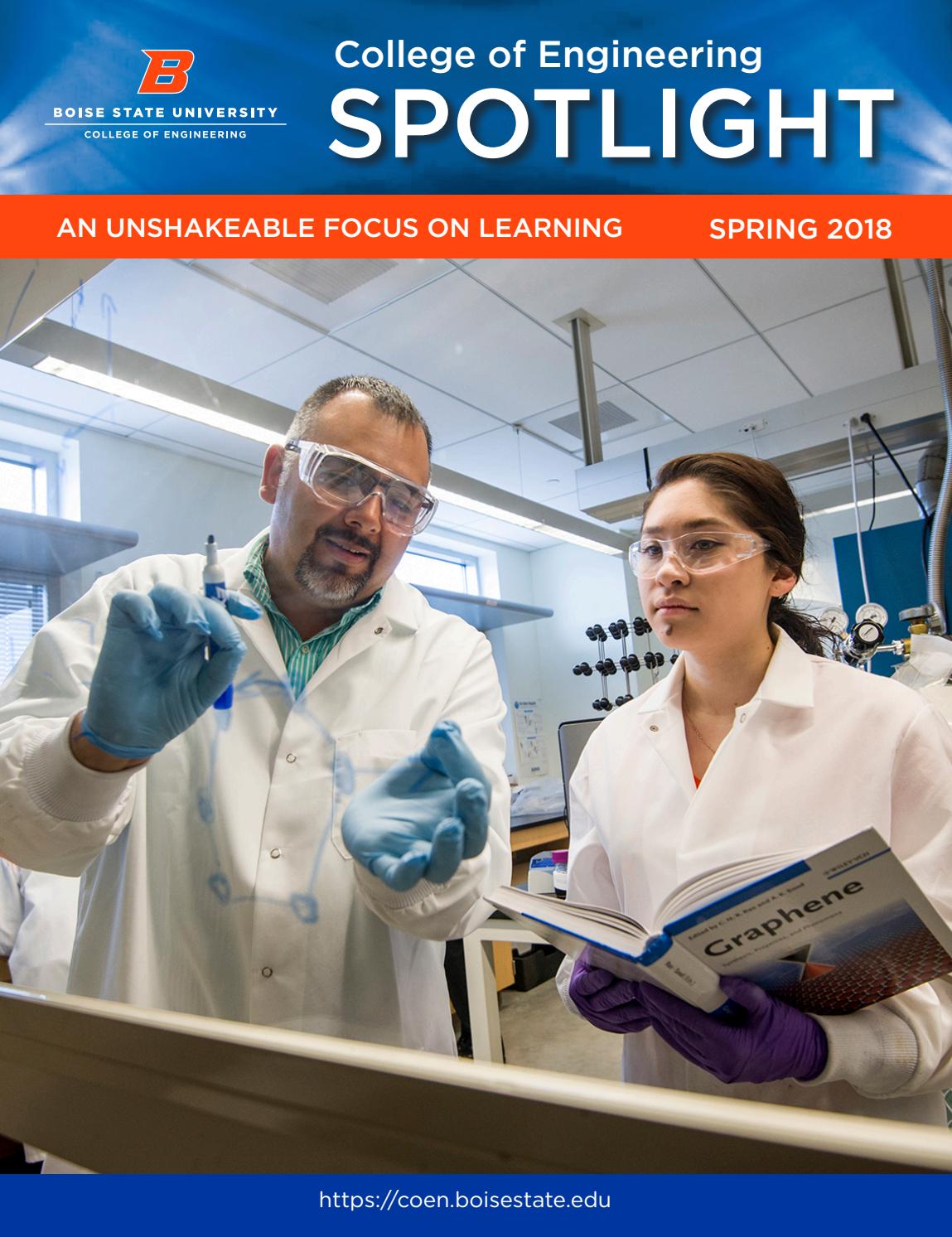 Coen Engineering Newsletter Spring 2018 by College of Engineering - Issuu