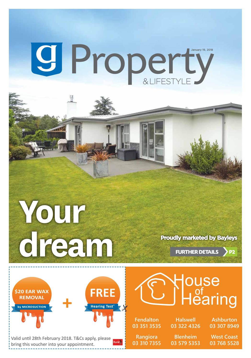 Guardian Property 19 January 2018 by Ashburton Guardian Issuu