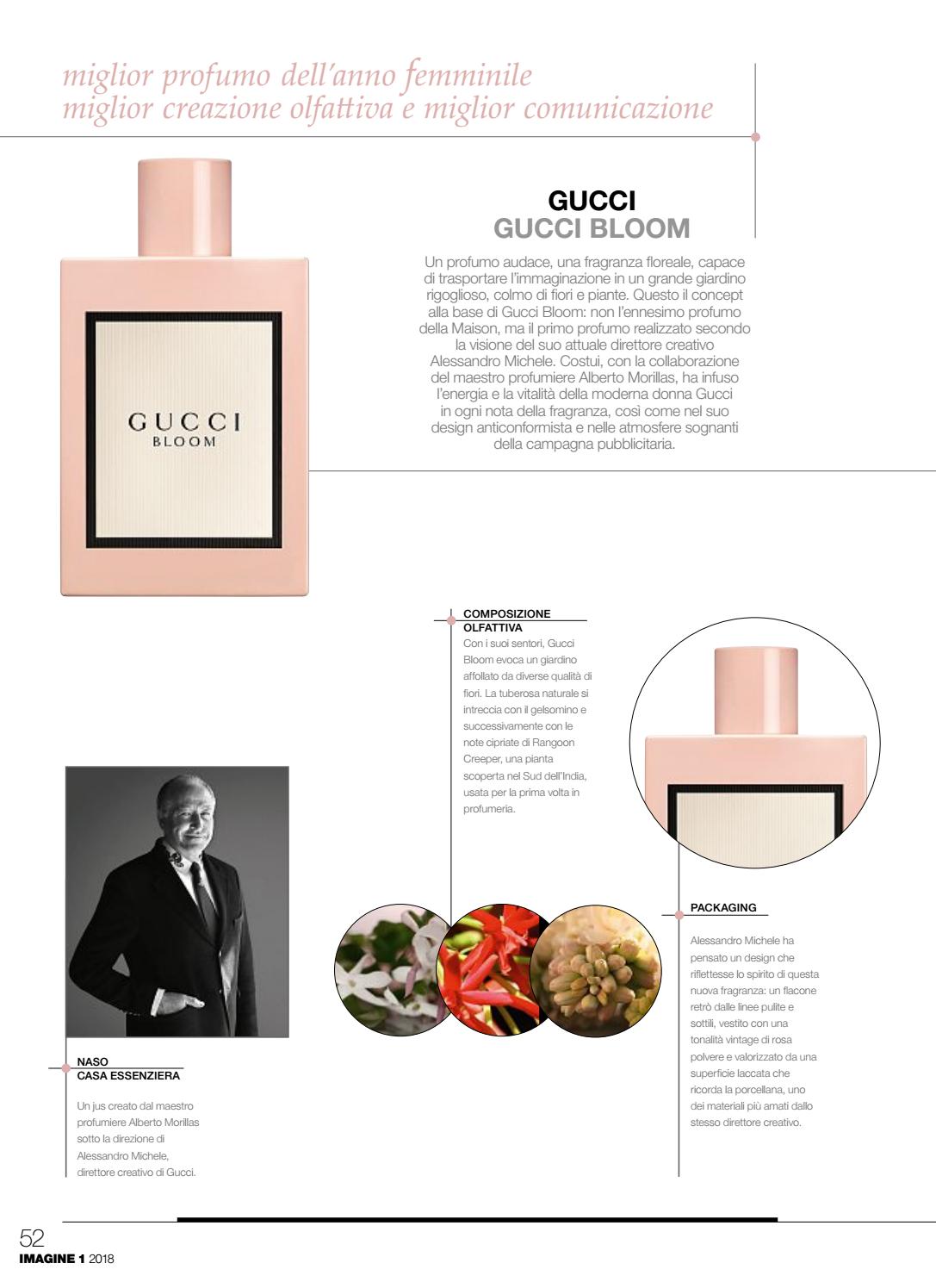 gucci bloom note olfattive