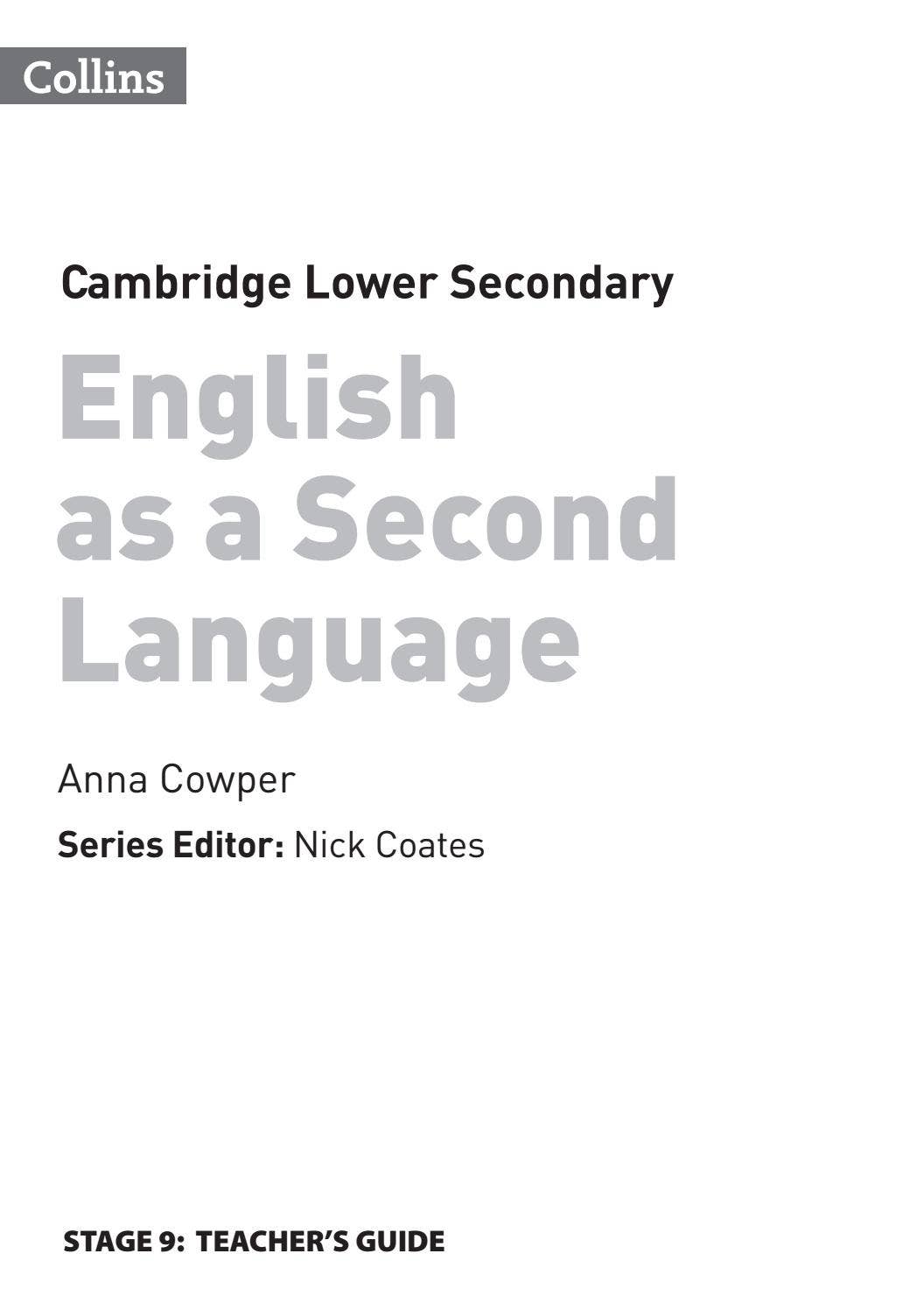 English as a Second Language Stage 9 Teacher Guide by Collins - Issuu